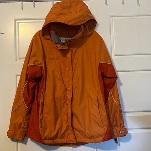 Women Columbia rain coat size M